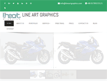 Tablet Screenshot of lineartgraphics.com